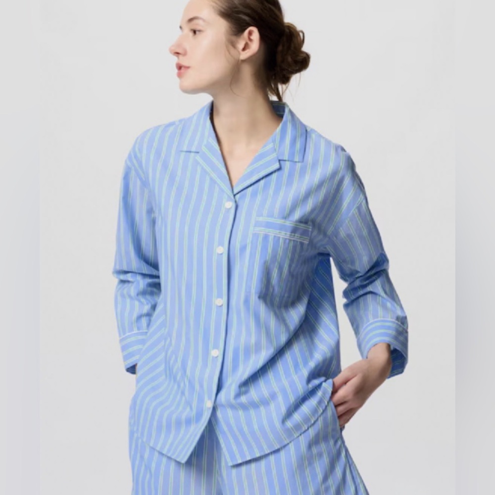 Uniqlo striped pajama top